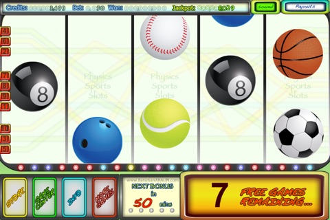 Physics Sports Slots HD screenshot 4