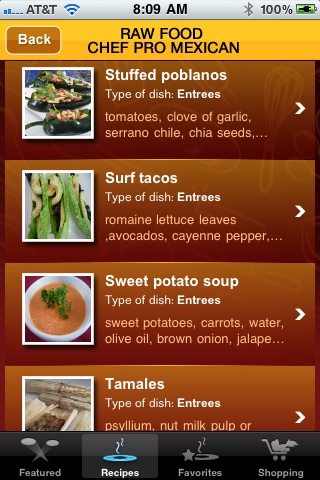 RAW FOOD CHEF PRO MEXICAN screenshot 2