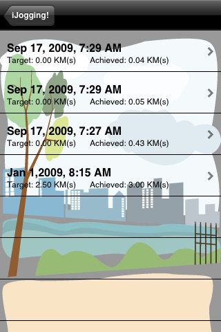 iJoggingLite screenshot 4