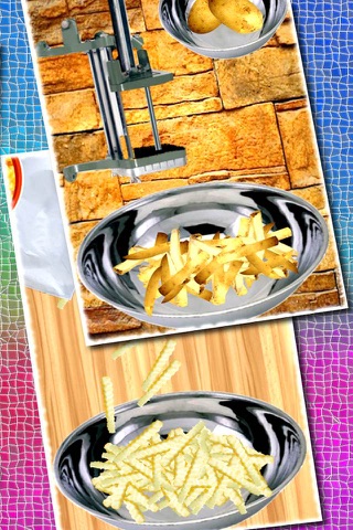 A French Fries Maker Fair Food Cooking Game! FREE screenshot 2