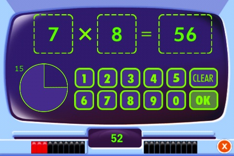 Everyday Mathematics® Beat the Computer™ Multiplication screenshot 3