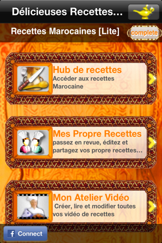 iTasteRecipes Lite Morocco screenshot 3