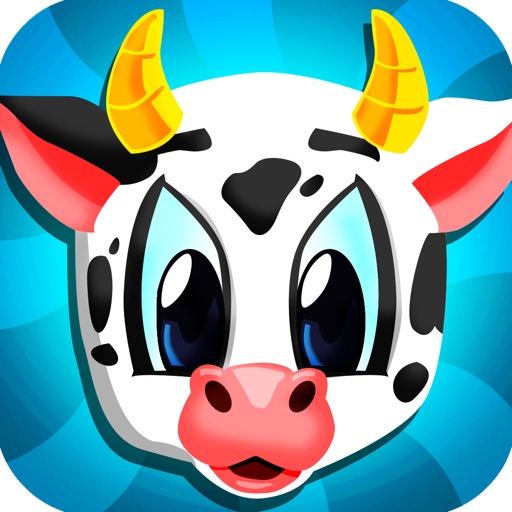 Cow Farm Frenzy - Tiny Animal Super Fun Run Game Icon