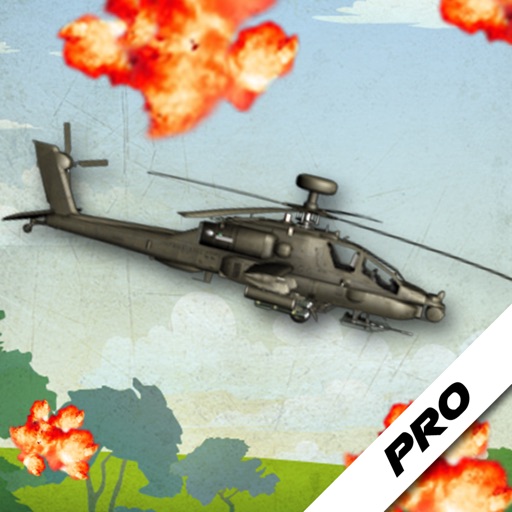 Attack Choppers PRO - Fighter pilot at war in a hel-icopter builder game icon