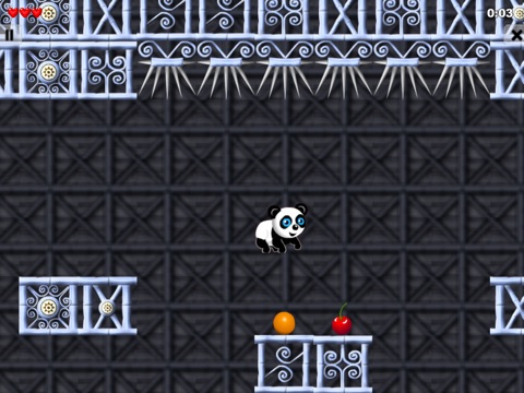 Panda! Jump&Run Game for iPad HD Free screenshot 4