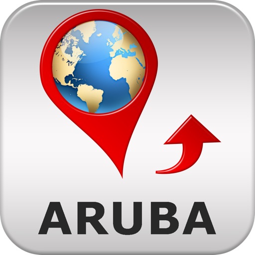 Aruba Travel Map - Offline OSM Soft icon