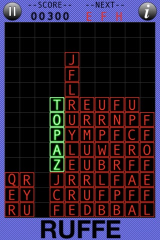 Word Free Fall FREE screenshot 3