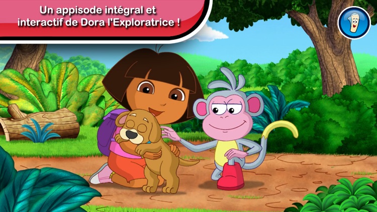 Appisode Dora l'Exploratrice : Un cadeau surprise pour Puppy.