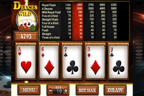 VDO Poker screenshot 4