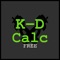 *** Free Version of K-D Calc (Contains Ads) ***