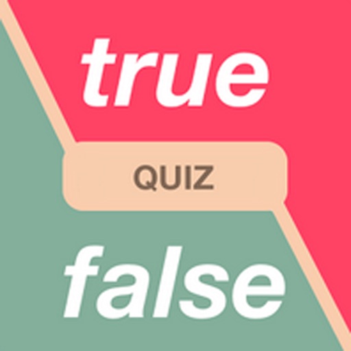 True or False Quiz Trivia Facts. Icon