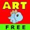 ABC Dinosaur Stickers Art Free Lite