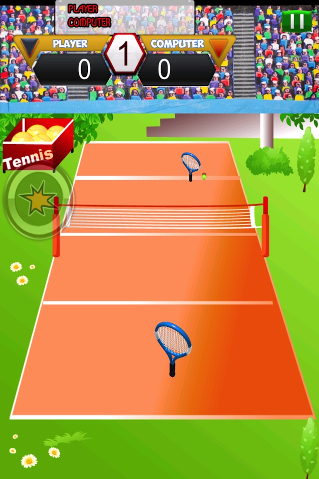A Tennis Quick Match 3d Sports Skill Games for Free! screenshot 3