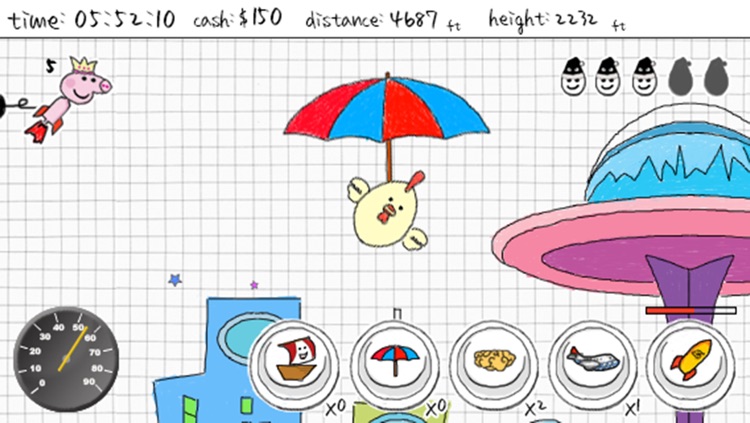 A Doodle Fly - Fly to Mars screenshot-4