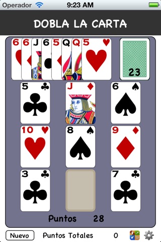 Double Or Quits Solitaire screenshot 2