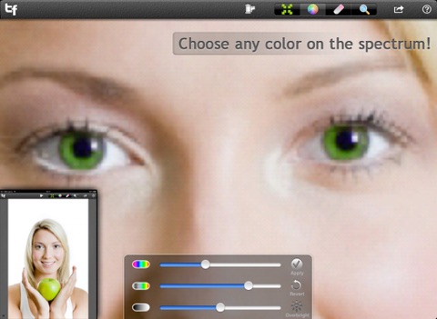 ColorEyes for iPad - Realistic Eye Color Changer screenshot 3