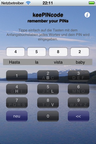 keePINcode screenshot 2