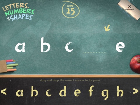 Letters, Numbers and Shapes screenshot 3