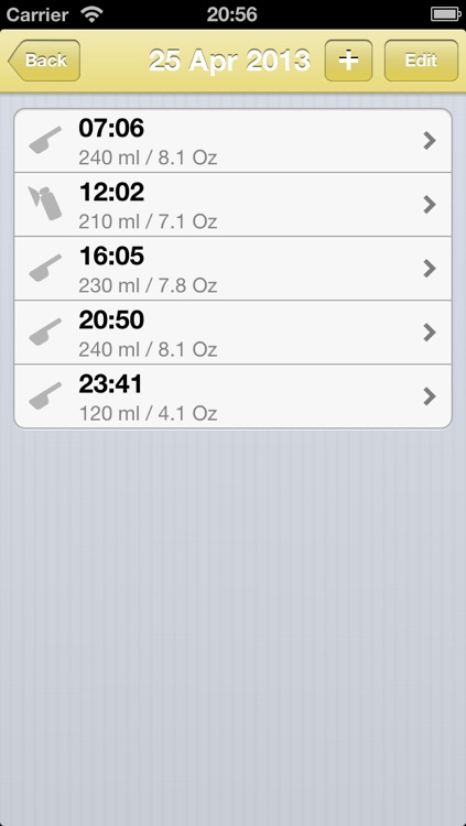 Bottle Feeding Friend - Baby feed tracker screenshot-4
