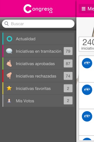 Congreso 2.0 screenshot 2