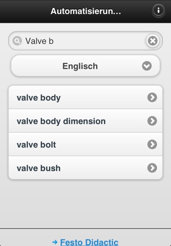 Dictionary of Automation by Festo screenshot 2
