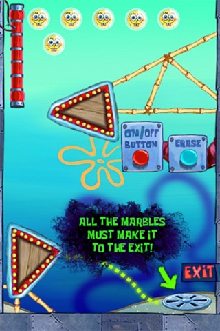 SpongeBob SquarePants Marbles & Slides screenshot 2