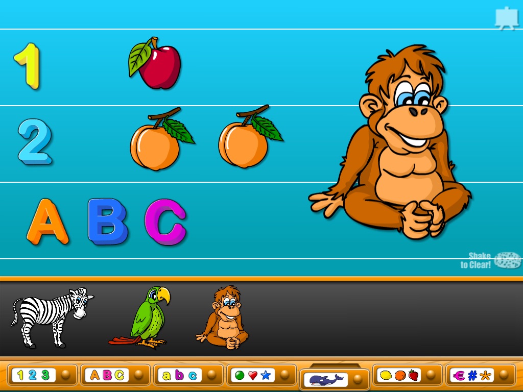 ABC Magnetic Land - Alphabet, Numbers, Animals, Fruits HD FREE screenshot 4