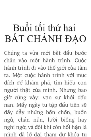 30 Ngày Thiền Quán screenshot 4