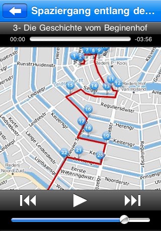 Amsterdam: Multimedia Travel Guide in German screenshot 2
