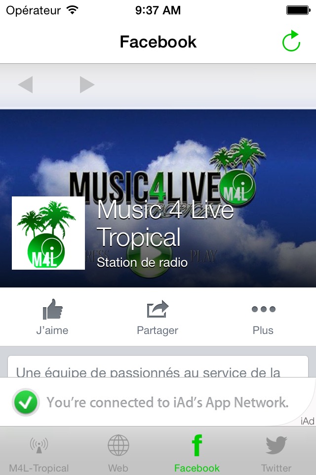 Music4Live Tropical screenshot 4
