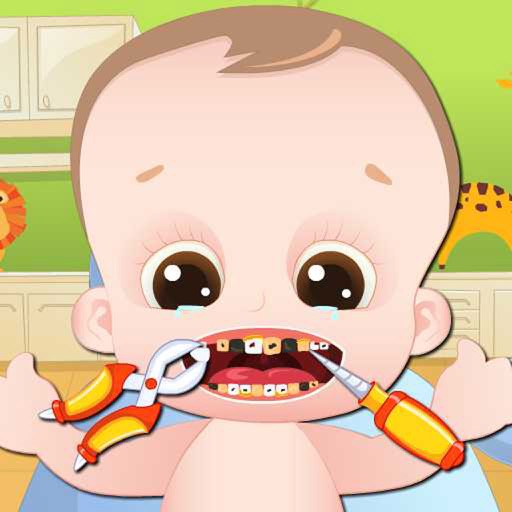 Care Baby Tooth Icon