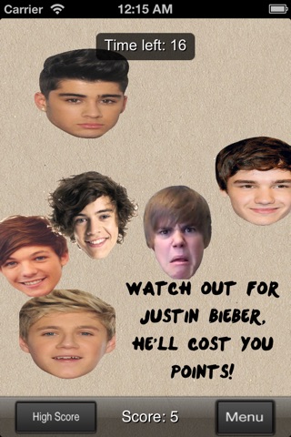 Whack-A One Direction Edition screenshot 4