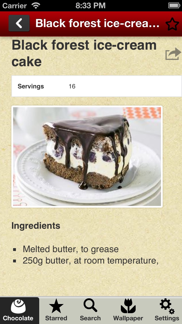 CHOCOLATE RECIPES FREE 2.6 IOS GAME GIẢI TRÍ CHOCOLATE RECIPES FREE 2.6 IOS