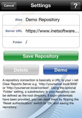 i-net Clear Reports screenshot 3