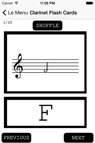 Exploring Music: Musical Notes- Clarinet screenshot 2
