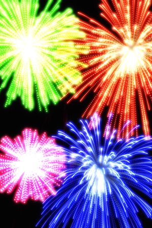 Real Fireworks Artwork Visualizer Free f