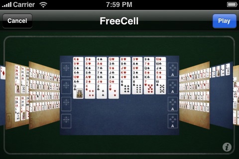 Mondo Solitaire screenshot 2