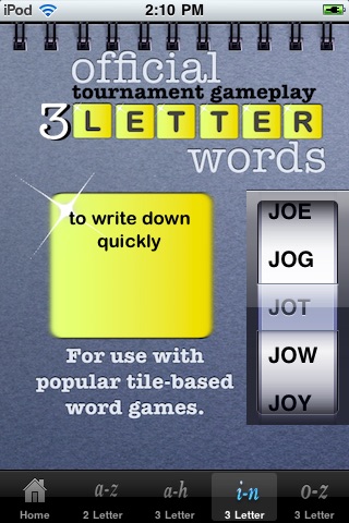 3 Letter Word Bible screenshot 4