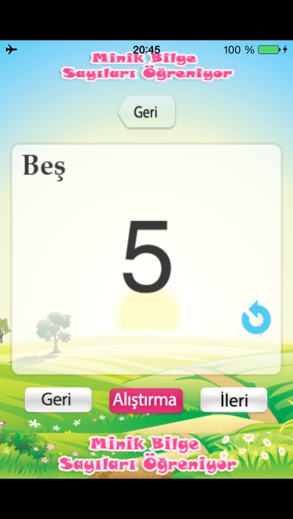 Minik Bilge Sayıları Öğreniyor - Okul öncesi çocuklar için Türkçe eğitici sayılar oyunu