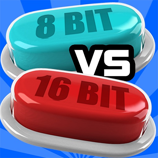 8-bit vs 16-bit HD icon