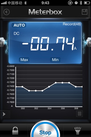 Meterbox iClamp screenshot 2