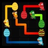 Super Bird Flow: Train your kids brain or challenge your intelligence in this addictive, fun but difficult puzzle game. Think smart, connect, link and solve!