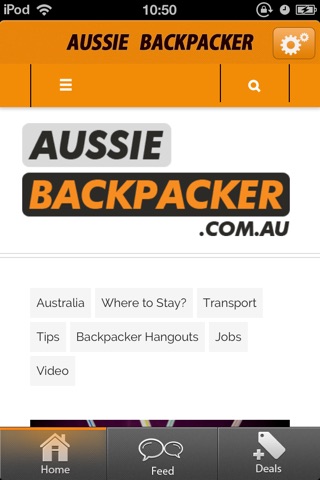 Aussie Backpacker screenshot 2