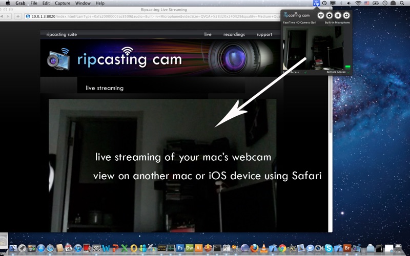 Ripcasting Cam (Webcam Streaming) thumbnail 2