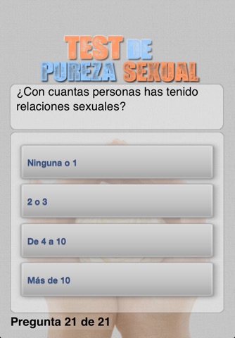 Test de Pureza Sexual screenshot 3