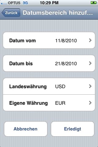 TravelTab screenshot 2