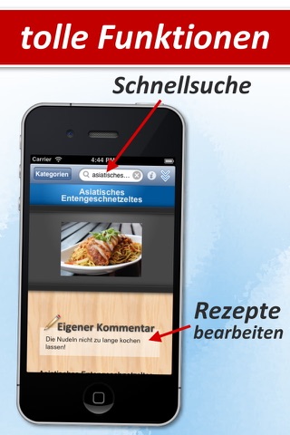 Nudelgerichte HD - 400 Nudel Rezepte mit Kochmanager screenshot 3