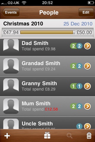 Gift Manager — Gift Planning Made Easy screenshot 2