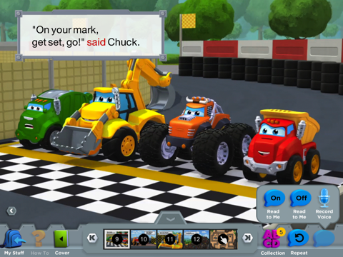 Chuck & Friends: Ruckus Reader screenshot 4