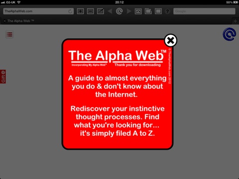 TheAlphaWeb.com™ incorporating MyAlphaWeb™ screenshot 4